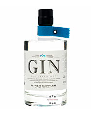 Feiner Kappler Destilled Dry Gin - Frisch-blumiger Gin aus dem Schwarzwald / 44 % vol. 0,5 L Flasche