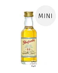 Glenfarclas 12 Jahre Highland Single Malt Scotch Whisky Mini / 43 % Vol. / 0,05 Liter-Flasche