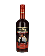 Goslings Black Seal Bermuda Black Rum 151 Proof / 75,5 % vol / 0,7 Liter-Flasche