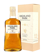 Highland Park 12 Jahre Single Malt Scotch Whisky / 40 % Vol. / 0,7 Liter-Flasche in Geschenkpackung
