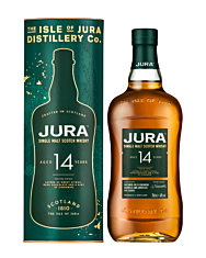 Jura 14 Jahre Single Malt Scotch Whisky / 40 % vol / 0,7 Liter-Flasche