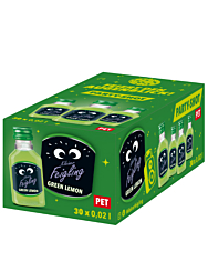 Kleiner Feigling Green Lemon Limettenlikör / 15 % vol / 30 x 0,02 Liter-PET-Flasche