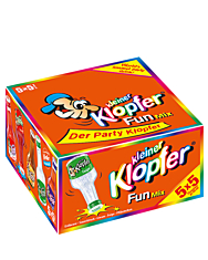 Kleiner Klopfer Fun Mix Likör-Miniaturen / 15 - 17 % vol / 25 x 0,02 Liter-Flasche