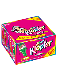 Kleiner Klopfer Lady Mix Likör-Miniaturen / 15 - 17 % vol / 25 x 0,02 Liter-Flasche