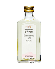 Löwen Sommerminz Likör / 30 % Vol. / 0,2 Liter-Flasche