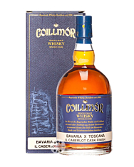 Liebl: Coillmor Bavaria x Toscana Il Caberlot Cask Finish Whisky / 46 % Vol. / 0,7 Liter-Flasche in Geschenkkarton