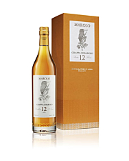 Marolo: Grappa di Barolo Barrique 12 Jahre / 50 % vol / 0,7 Liter-Flasche