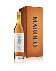 Marolo: Grappa di Barolo Barrique 20 Jahre / 50 % vol / 0,7 Liter-Flasche
