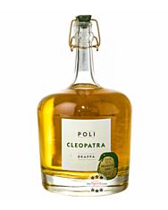 Poli Grappa Cleopatra Prosecco Oro / 40 % Vol. / 0,7 Liter-Flasche in Geschenkdose