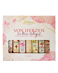 Prinz Geschenkset „Liebesgruß“ Miniaturen-Probierset / 15 - 41 % vol / 7 x 0,04 Liter-Flasche