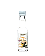 Prinz Sommer Birnen-Limette-Schnaps Mini / 34 % vol / 0,02 Liter-Flasche