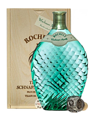 Rochelt Wachauer Marille / 50 % Vol. / 0,35 Liter-Flasche in Holzkiste