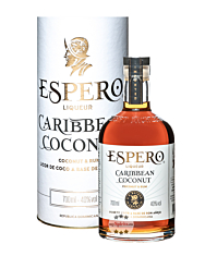 Ron Espero: Creole Coconut & Rum Liqueur Creole / 40 % Vol. / 0,7 Liter-Flasche in Geschenkdose