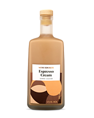 Schladerer Espresso Cream Sahnelikör / 17,5 % vol / 0,5 Liter-Flasche