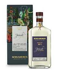 Schladerer Rarität No. 1 Zibarte Brand / 43 % vol / 0,5 Liter-Flasche in Geschenkkarton