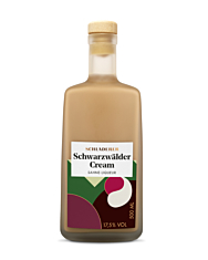 Schladerer Schwarzwälder Cream Sahnelikör / 17,5 % vol / 0,5 Liter-Flasche