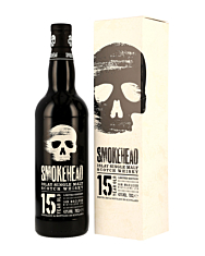 Smokehead 15 Years Old Islay Single Malt Scotch Whisky / 43 % vol / 0,7 Liter-Flasche