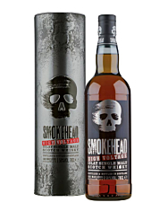 Smokehead High Voltage Whisky – Islay Single Malt / 58 % Vol. / 0,7 Liter-Flasche in Geschenkdose