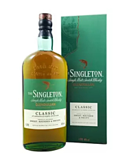 The Singleton of Glendullan Classic Single Malt Scotch Whisky / 40 % Vol. / 1,0 Liter-Flasche in Geschenkdose