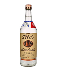 Tito's Handmade Vodka / 40 % vol / 1,0 Liter-Flasche