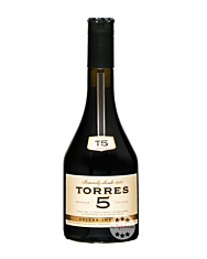 Torres: Brandy 5 / 38 % vol / 0,7 Liter-Flasche