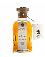 Ziegler Alte Zwetschge - Edelbrand aus dem Holzfass / 43 % vol. / 0,35 Liter-Flasche