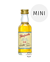 Glenfarclas 12 Jahre Highland Single Malt Scotch Whisky Mini / 43 % Vol. / 0,05 Liter-Flasche