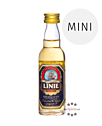 Linie Aquavit Kümmelschnaps Mini / 41,5 % Vol. / 0,05 Liter-Flasche