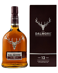 The Dalmore 12 Jahre Highland Single Malt Scotch Whisky / 40 % Vol. / 0,7 Liter-Flasche in Geschenkverpackung