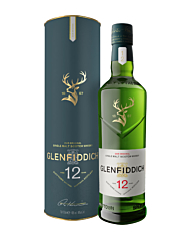 Glenfiddich 12 Jahre Single Malt Scotch Whisky / 40 % Vol. / 0,7 Liter-Flasche in Geschenkbox