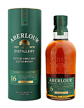 Aberlour 16 Jahre Double Cask Matured Whisky / 40 % Vol. / 0,7 Liter-Flasche in Geschenkbox