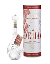 Andrea Da Ponte La Venexiana Grappa Prosecco Cartizze / 40 % Vol. / 0,7 Liter-Flasche
