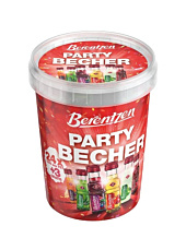 Berentzen Partybecher mit 24+3 Likör-Miniaturen / 15 - 18 % vol / 27 x 0,02 Liter-PET-Flasche