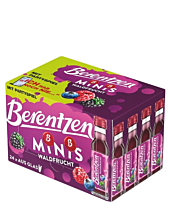 Berentzen Waldfrucht Likör Miniaturen-Probierset / 16 % vol / 24 x 0,02 Liter-Flasche