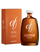Bonollo: Dorange of Liquore Likör mit Grappa und Orange / 40 % Vol. / 0,7 Liter-Flasche in Metallbox