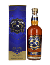 Chivas Regal 18 Gold Signature Blended Scotch Whisky / 40 % Vol. / 0,7 Liter-Flasche im Karton