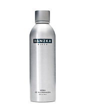 Danzka Fifty Vodka / 50 % vol / 1,0 Liter-Flasche