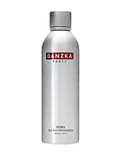 Danzka Forty Vodka / 40 % vol / 1,75 Liter-Flasche
