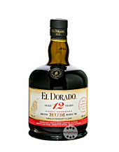 El Dorado 12 Years Finest Demerara Rum / 40 % Vol. / 0,7 Liter-Flasche in Geschenkbox