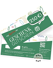 Einkaufsgutschein 250€ - Geschenk-Gutschein zum Einlösen auf mySpirits.eu