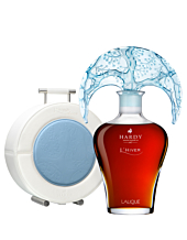 Hardy Cognac: L'Hiver - Winter / 41 % vol / 0,7 Liter-Flasche in Lederkoffer