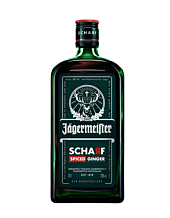 Jägermeister Scharf Hot Ginger Kräuterlikör / 33 % Vol. / 0,7 Liter-Flasche