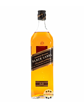 Johnnie Walker Black Label Blended Scotch Whisky – Aged 12 Years / 40 % vol. / 1,0 Liter-Flasche