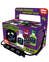Kleiner Feigling Party-Shot to go Likör-Miniaturen / 15 % vol / 20 x 0,02 Liter-PET-Flasche