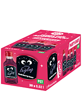 Kleiner Feigling Red Berry Sour Beerenlikör / 15 % vol / 30 x 0,02 Liter-PET-Flasche