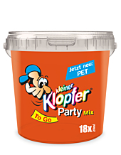 Kleiner Klopfer Party Mix To Go Eimer Likör-Miniaturen / 16 - 17 % vol / 18 x 0,02 Liter-PET-Flasche