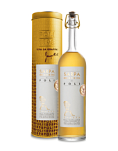 Poli Grappa Sarpa Oro di Poli Barrique / 40 % Vol. / 0,7 Liter-Flasche in Geschenkdose