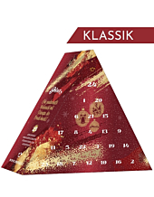 Prinz Adventskalender „Klassik“ Schnäpse & Liköre / 16-45 % vol / 19x 0,02l und 6x 0,04l inkl. 2 Christbaumkugeln