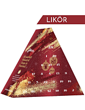 Prinz Adventskalender „Likör“ / 15-40 % vol / 19x 0,02l und 6x 0,04l inkl. 2 Christbaumkugeln