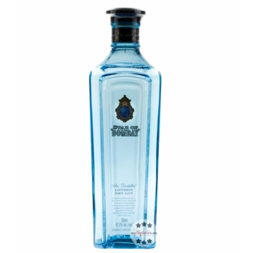 Bombay Sapphire Star of Bombay Gin – Slow Distilled London Dry Gin / 47,5 % vol. / 0,7 Liter-Flasche